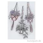 Artikelbild 1 des Artikels “CraftEmotions Clear Stamps - Makramee Hängepflanzen, DIN A6 “