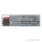 Artikelbild 1 des Artikels “Cretacolor 5,6 mm Mine - 6er Minen-Set gemischt “