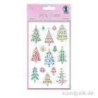 Artikelbild 1 des Artikels “Crystal Sticker - Funkelnde Aufkleber, Tannenbäume “
