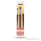 Artikelbild 1 des Artikels “da Vinci COLLEGESET mit Bambusmatte und 4 Pinseln “