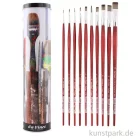 Artikelbild 1 des Artikels “da Vinci COLLEGE Geschenkdose - Set mit 10 Pinseln, Flach + Rund “
