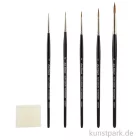 Artikelbild 1 des Artikels “da Vinci ROTMARDER Set, 5 feine Pinsel, Kernseife, allround “