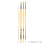 Artikelbild 1 des Artikels “da Vinci SYNTHETIC BRISTLE Set mit 5 runden Borstpinseln “