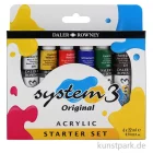 Artikelbild 1 des Artikels “Daler-Rowney SYSTEM-3 - Acryl-Starter-Set 6 x 22 ml “