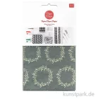 Artikelbild 1 des Artikels “Decoupage Papier - Christmas is in the Air - Grün mit Kränze, 3 Stück “