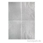 Artikelbild 1 des Artikels “Decoupage Papier - Metallisch Silber Zickzack, 3 Stück “