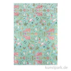 Artikelbild 1 des Artikels “Decoupage Papier - Wonderland Mint, 3 Stück “