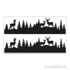 Artikelbild 1 des Artikels “Deko-Abziehmotive - Waldesruh, 2 Bogen “