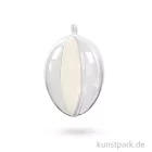Artikelbild 1 des Artikels “Deko-Ei aus Kunststoff, zweiteilig 6,3 cm - 5 Stück“