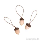Artikelbild 1 des Artikels “Deko-Eichel mit Hänger - Natur, 2x3,5 cm, 6 Stück “