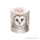 Artikelbild 1 des Artikels “Deko Kerze - Emma, Winter Eule, Höhe 11 cm “