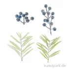 Artikelbild 1 des Artikels “Deko-Set Schlehenbeeren, Blau Grün, 4-teilig “