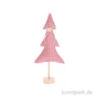 Artikelbild 1 des Artikels “Deko Tannenbaum mit Holzständer, Rosa, 11 x 5 x 2 cm “