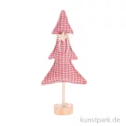 Artikelbild 1 des Artikels “Deko Tannenbaum mit Holzständer, Rosa, 13,5 x 6 x 3,4 cm “