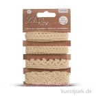 Artikelbild 1 des Artikels “Dekobänder - Spitze beige, 4 x 100 cm “