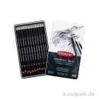 Artikelbild 1 des Artikels “Derwent GRAPHIC Sketching 12 Bleistifte im Metalletui, Härte 9B bis H “