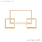 Artikelbild 1 des Artikels “Design Rahmen Rechteck klein, 3 Stück sortiert “