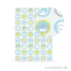 Artikelbild 1 des Artikels “Designkarton Meine Taufe - Jungen Symbole, DIN A4, 200 g “