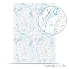 Artikelbild 1 des Artikels “Designkarton Religion - Weiß-Blau, DIN A4, 200 g “