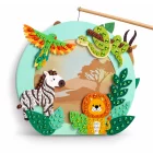 Artikelbild 1 des Artikels “Diamond Painting - Laternen-Bastelset - Safaritiere “