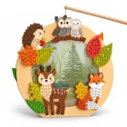 Artikelbild 1 des Artikels “Diamond Painting - Laternen-Bastelset - Waldtiere “