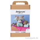 Artikelbild 1 des Artikels “DIY Häkelset - Amigurumi Kuh, Beige, Mint “