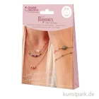 Artikelbild 1 des Artikels “DIY Schmuck Bastelset - Armbänder + Halsketten mit Steinen, Gold “