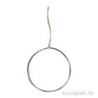 Artikelbild 1 des Artikels “Draht Ring zum Hängen, Schwarz, Durchmesser 10 cm “