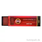 Artikelbild 1 des Artikels “Koh-I-Noor Ersatzminen SEPIA, 5,6 mm, 6 Stück Rötel“