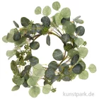 Artikelbild 1 des Artikels “Eukalyptuskranz mit weißen Glitter-Beeren, 17 cm Durchmesser “