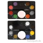 Artikelbild 1 des Artikels “Eulenspiegel 12 Farben Profi-Schminkpalette mit Anleitung “