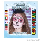 Artikelbild 1 des Artikels “Eulenspiegel Motiv-Set Sugar Skull mit 4 Farben und Zubehör “