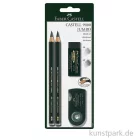 Artikelbild 1 des Artikels “Faber-Castell 9000 Jumbo, 2 Bleistifte mit Anspitzer und Radierer “