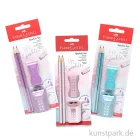 Artikelbild 1 des Artikels “Faber-Castell Bleistift Set - Sparkle Cosmic mit Radierer + Spitzer “