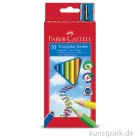 Artikelbild 1 des Artikels “Faber-Castell TRIANGULAR Jumbo, 10 Buntstifte mit Spitzer im Kartonetui “