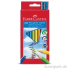 Artikelbild 1 des Artikels “Faber-Castell TRIANGULAR Jumbo, 20 Buntstifte mit Spitzer im Kartonetui “
