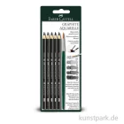 Artikelbild 1 des Artikels “Faber-Castell GRAPHITE AQUARELLE 5er Set inkl. Pinsel “