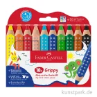 Artikelbild 1 des Artikels “Faber-Castell Grippy Buntstifte für Kinder, 10er Set “