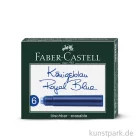 Artikelbild 1 des Artikels “Faber-Castell Tintenpatronen Standard 6 Stück Königsblau“