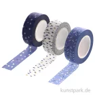 Artikelbild 1 des Artikels “FILOFAX Washi Tape Set - Indigo, 3 Stück, je 5m “