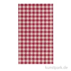 Artikelbild 1 des Artikels “Filz mit Karomuster, Gingham, 30 x 40 cm, 1 mm Rot, Weißgrau“