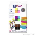 Artikelbild 1 des Artikels “FIMO Effekt Modelliermassen Set - Neon, 12 x 25 g “