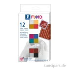 Artikelbild 1 des Artikels “FIMO Leder Effekt - Set 12 halbe Blöcke, je 25 g “