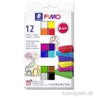 Artikelbild 1 des Artikels “FIMO soft Modelliermassen Set - Basic Colours, 12 x 25 g “