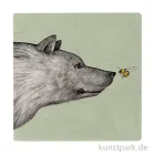 Artikelbild 1 des Artikels “Fliesenuntersetzer - Die Begegnung, 10 x 10 cm “