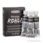 Artikelbild 1 des Artikels “Schmincke Flüssige Kohle, Kartonset mit 3 x 5 ml “