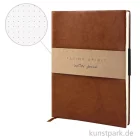 Artikelbild 1 des Artikels “Clairefontaine - Flying Spirit Journal aus Echtleder - Cognac Dotted“