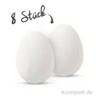 Artikelbild 1 des Artikels “Gänseei aus Kunststoff, 8 cm, 8 Stück - weiß “