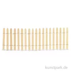 Artikelbild 1 des Artikels “Mini Gartenzaun - Natur 30 cm Länge, 5,5 cm Höhe “