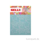 Artikelbild 1 des Artikels “Gelli Arts - Stencil, Holiday Stars, 12,7 x 17,8 cm “